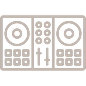DJ controller Amplifier
